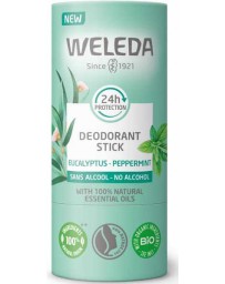 Déodorant Stick bio Weleda Déodorant solide 24H Eucalyptus Menthe poivrée 50g Pharma5avenue