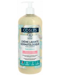 Coslys Crème lavante dermatologique liquide soin surgras 1 Litre formule relipidante calmante Pharma5avenue