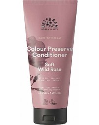 Urtekram Après shampoing cheveux colorés à la Rose Sauvage Soft Wild Rose Soin capillaire réparateur cheveux colorés