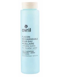 Avril Cosmétique Flacon Vide Rechargeable pour eau micellaire