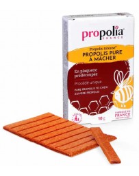 Propolia Propolis pure à mâcher Plaquette prédécoupée 10g
