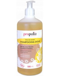 Propolia Shampoing Doux Certifié Bio Miel et Bambou 500ml Shampooing doux cheveux normaux Pharma5avenue
