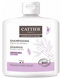 Cattier Shampoing à la moëlle de bambou cheveux secs 250ml shampooing bio macadamia Pharma5avenue
