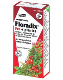 Salus Floradix Fer et Plantes 84 comprimés
