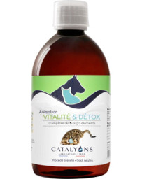 Catalyons Animalyon Vitalité et Détox 500ml Oligo éléments 500 ml magnésium potassium Pharma5avenue