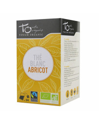 Thé Blanc BIO à l'Abricot 24 sachets Touch Organic