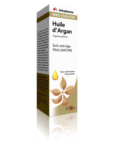 ARKOPHARMA - Huile d'argan pure Soin Anti-âge Peaux Matures - flacon de 30ml pharma5avenue ARKOPHARMA - Huile d'argan pure Soin Anti-âge Peaux Matures - flacon de 30ml pharma5avenue