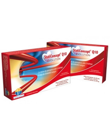Fenioux - Staticoncept® Q10 Evolution - Lot de 2 boîtes de 60 gélules - Promo levure de riz rouge policosanol cholesterol Fenioux - Staticoncept® Q10 Evolution - Lot de 2 boîtes de 60 gélules - Promo levure de riz rouge policosanol cholesterol