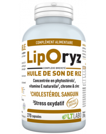 Liporyz - Huile de son de riz - 200 capsules -Gamma-oryzanol pharma5avenue Liporyz - Huile de son de riz - 200 capsules -Gamma-oryzanol pharma5avenue