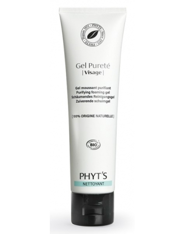 Gel pureté visage 100ml Phyt's - acné peaux grasses Gel pureté visage 100ml Phyt's - acné peaux grasses