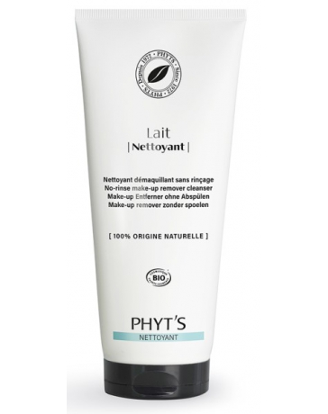 Lait nettoyant démaquillant et apaisant 200g Phyt's - soin bio pour le visage Pharma5avenue Lait nettoyant démaquillant et apaisant 200g Phyt's - soin bio pour le visage Pharma5avenue