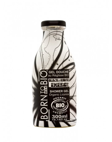Born to Bio Men - Oragnic Black & White Energy Shower Gel Born to Bio Men - Oragnic Black & White Energy Shower Gel