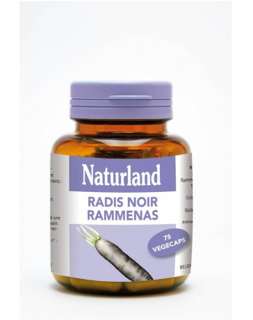 Naturland - Radis noir - 75 Végécaps Naturland - Radis noir - 75 Végécaps