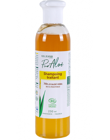 Puraloe Shampoing traitant à l'Aloe Vera 250ml shampooing bio Pharma5avenue Puraloe Shampoing traitant à l'Aloe Vera 250ml shampooing bio Pharma5avenue