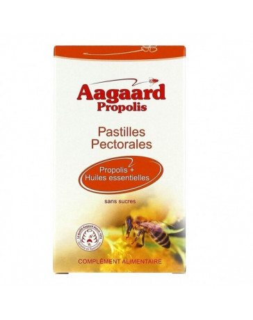 Aagaard Pastilles Apais' 30 pastilles propolis Aagaard Pastilles Apais' 30 pastilles propolis