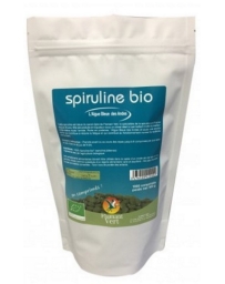 Flamant vert Spiruline Bio 1000 Comprimés de 500mg