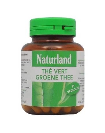 Naturland - Thé vert - 75 Végécaps pharma5avenue Naturland - Thé vert - 75 Végécaps pharma5avenue