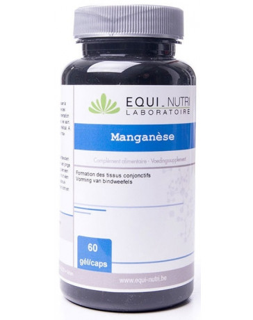 Equi Nutri Manganèse 60 gélules végétales oligo elements Equi Nutri Manganèse 60 gélules végétales oligo elements