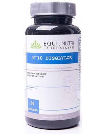 Equi Nutri Disglylor Complexe N10 - 60 gélules végétales Equi Nutri Disglylor Complexe N10 - 60 gélules végétales
