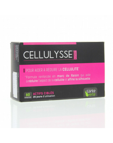 Sante verte - Cellulysse 60 comprimés complément alimentaire Pharma5avenue Sante verte - Cellulysse 60 comprimés complément alimentaire Pharma5avenue