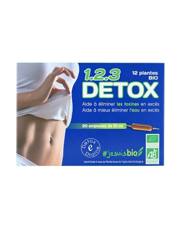 Je suis bio 1.2.3. Detox BIO - 20 ampoules Je suis bio 1.2.3. Detox BIO - 20 ampoules