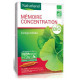 Mémoire Concentration Ginkgo biloba BIO 20 ampoules de Naturland