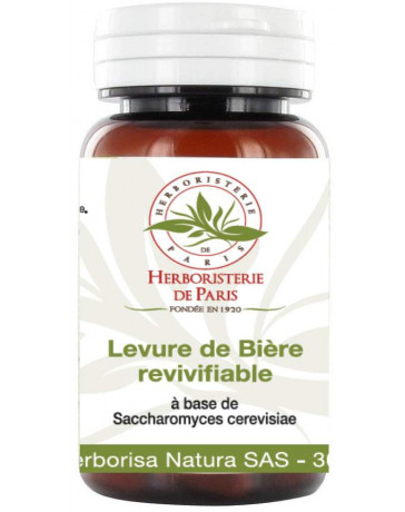 Levure de bière revivifiable 150 gélules végetales de 400 mg Herboristerie de Paris Levure de bière revivifiable 150 gélules végetales de 400 mg Herboristerie de Paris