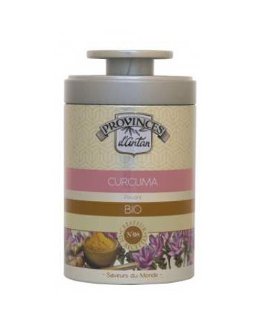 Curcuma en poudre Boîte métal 40gr Provence d'Antan Curcuma en poudre Boîte métal 40gr Provence d'Antan