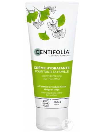 Centifolia Crème hydratante familiale au Ginkgo Biloba 100 ml, crème hydratante bio Centifolia Crème hydratante familiale au Ginkgo Biloba 100 ml, crème hydratante bio