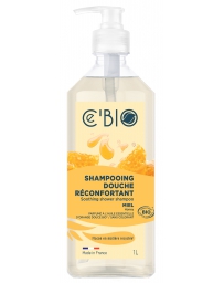  C'BIO Shampooing douche Miel 1 L, shampooing bio, pharma5avenue