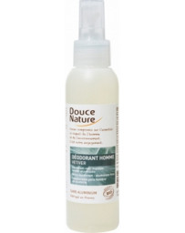 Douce nature Spray Déodorant Homme Vétiver Bio 125 ml