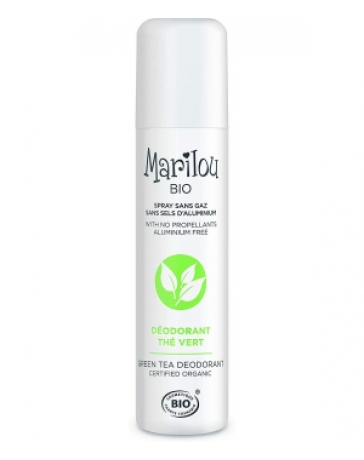 Déodorant spray Thé vert 75ml Marilou Bio - déodorant bio pharma5avenue Déodorant spray Thé vert 75ml Marilou Bio - déodorant bio pharma5avenue