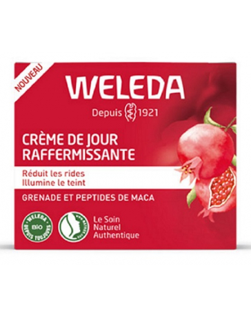 Weleda Crème de jour raffermissante à la Grenade 30 ml, crème peaux dévitalisées, pharma5avenue Weleda Crème de jour raffermissante à la Grenade 30 ml, crème peaux dévitalisées, pharma5avenue