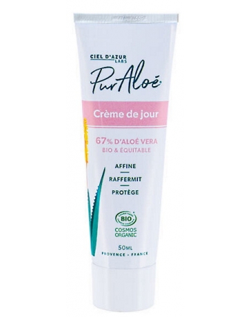 Puraloe Crème hydratante Aloe Vera 50 ml aloe vera natif à 67% pharma5avenue Puraloe Crème hydratante Aloe Vera 50 ml aloe vera natif à 67% pharma5avenue