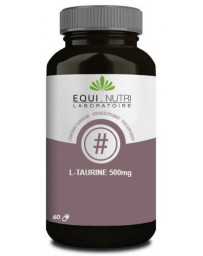 Equi Nutri L-Taurine 60 gélules végétales 500mg Pharma5avenue