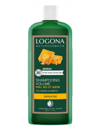 Logona Shampoing volumateur à la bière et au miel 500 ml cheveux fins et raides Pharma5avenue